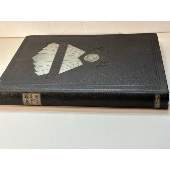 1931 The Kentuckian Vntg Yearbook University of Kentucky Art Deco Embossed Cover - Picture 3 of 6